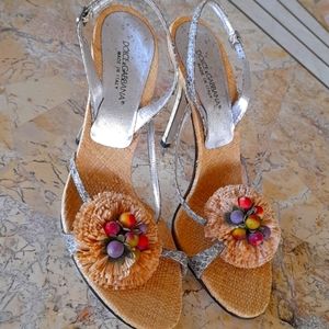 Dolce gababa fabukous sandals size 38.
